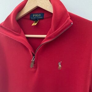 Polo by Ralph Lauren Kids Red Long Sleeve Pullover Size M (10-12)